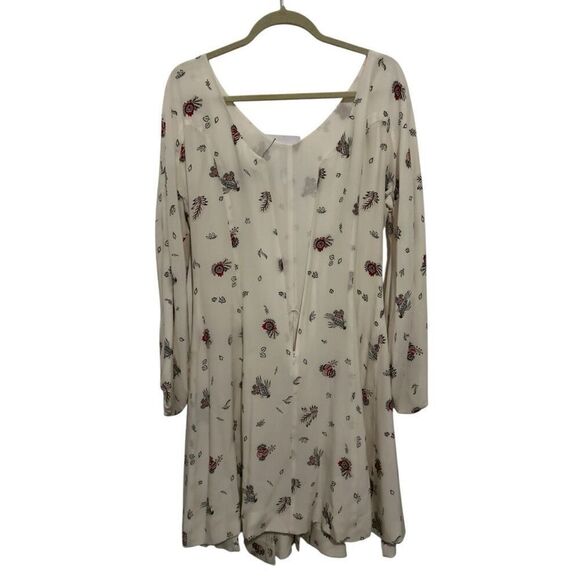 Creatures of the Wind Revolve Long Sleeve Printed Mini Dress Size 6 NWT Peasant - Picture 11 of 16